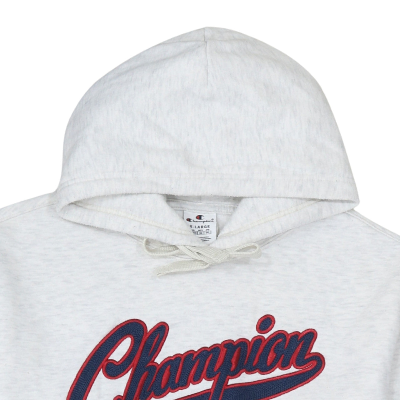 Mens UK Size XL Champion Grey Pullover Hoodie