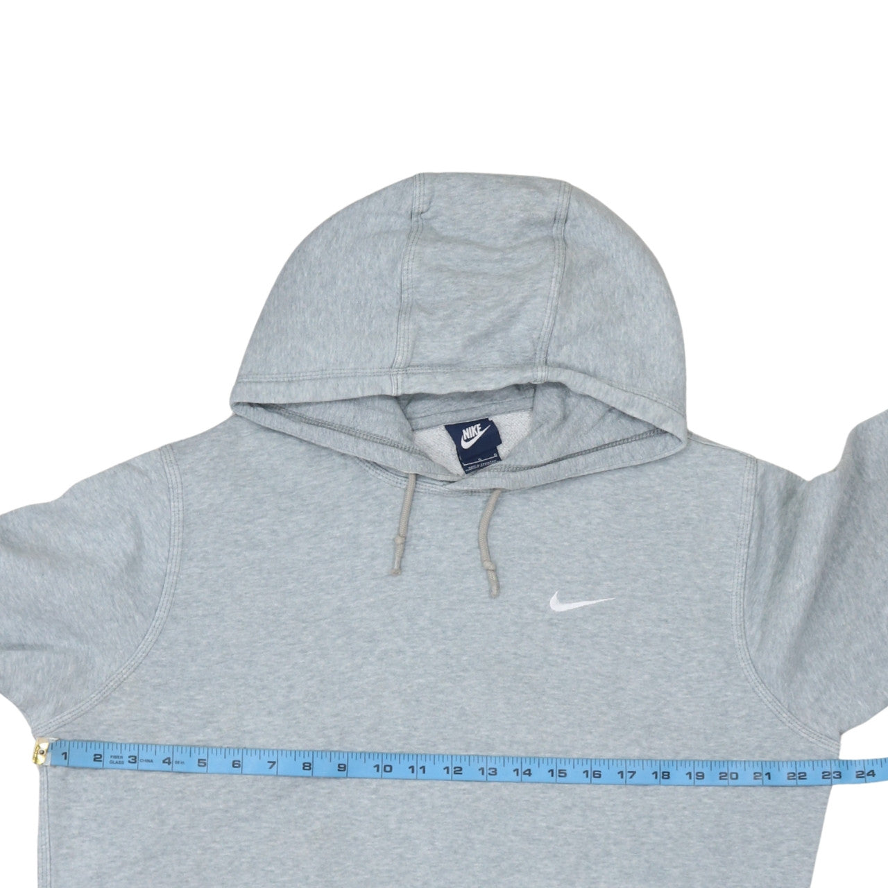 Mens UK Size L Nike Grey Pullover Hoodie