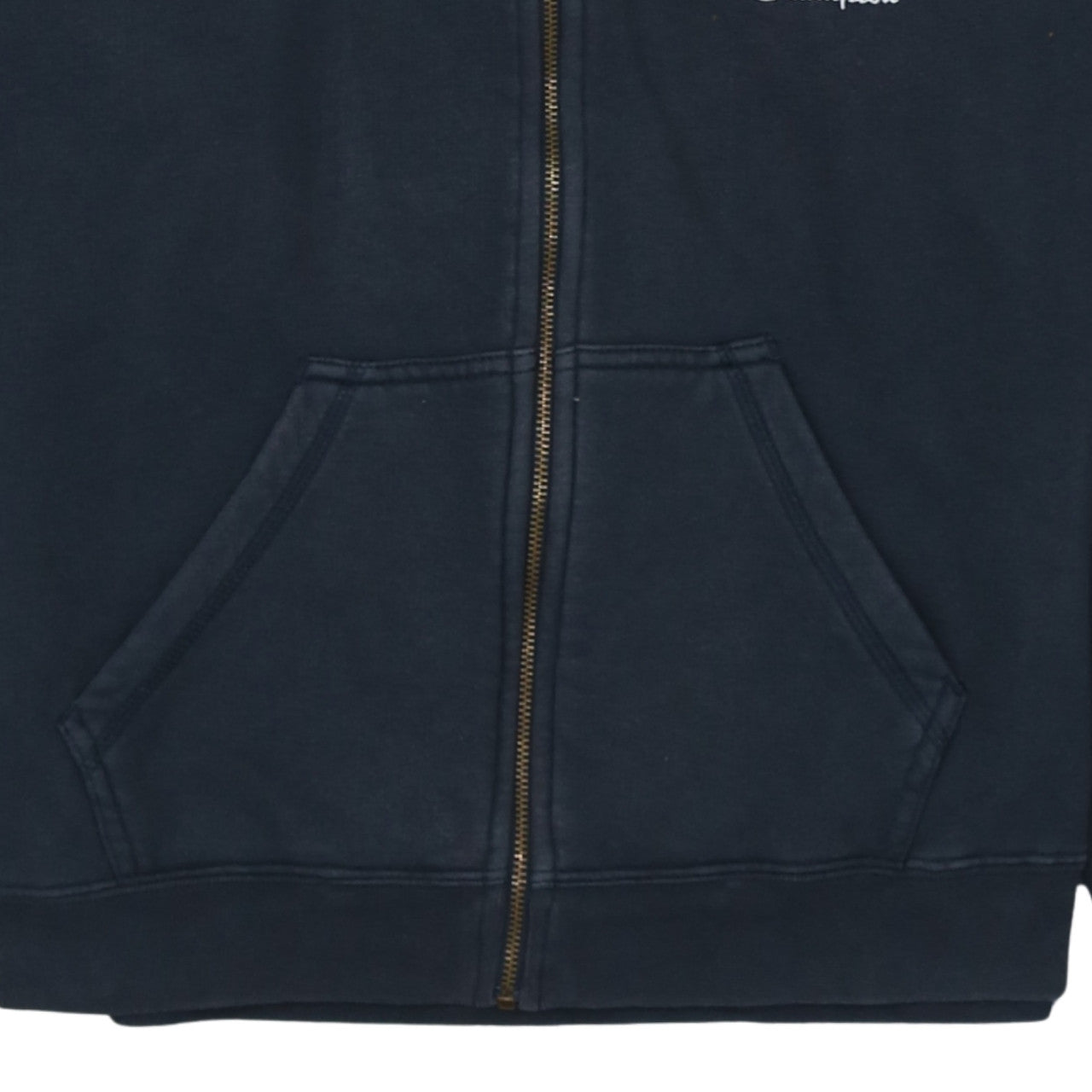 Womens UK Size L Champion Blue Full Zip Hoodie