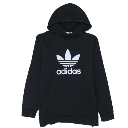 Mens UK Size M adidas Black Pullover Hoodie