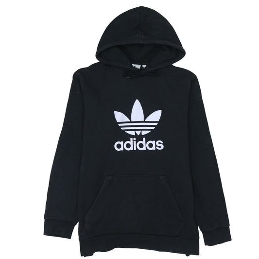 Mens UK Size M adidas Black Pullover Hoodie