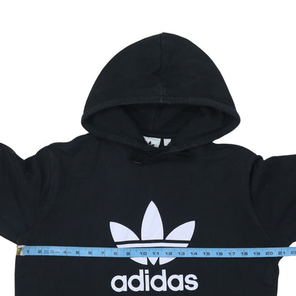 Mens UK Size M adidas Black Pullover Hoodie