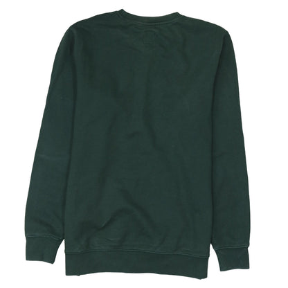 Mens UK Size M VANS Green Pullover Sweatshirt