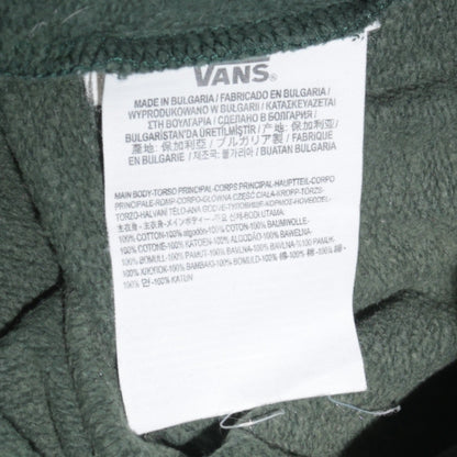 Mens UK Size M VANS Green Pullover Sweatshirt