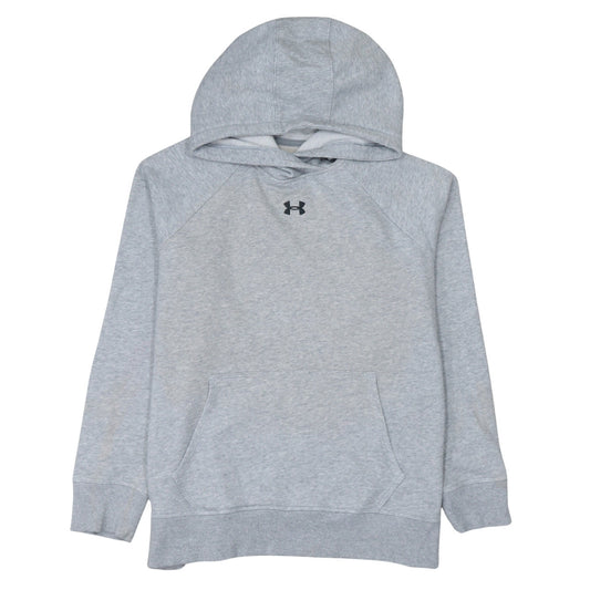 Mens UK Size XL Under armour Grey Pullover Hoodie