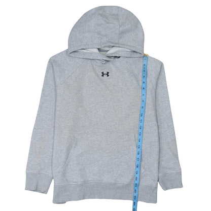 Mens UK Size XL Under armour Grey Pullover Hoodie
