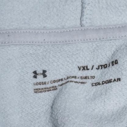 Mens UK Size XL Under armour Grey Pullover Hoodie