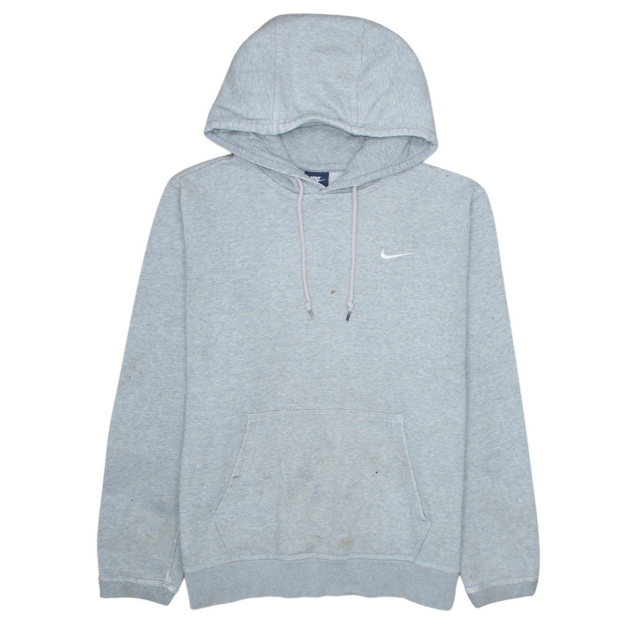 Mens UK Size M Nike Grey Pullover Hoodie