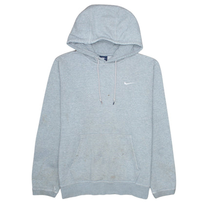 Mens UK Size M Nike Grey Pullover Hoodie