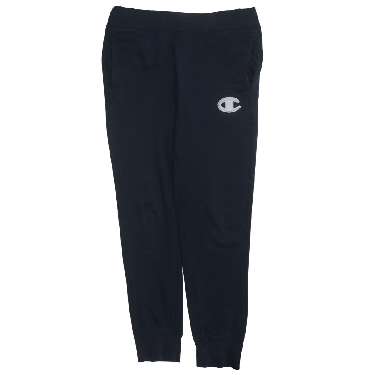 Mens UK Size M Champion Regular Fit Jogger Black Trousers