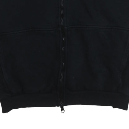 Nike Boys Black Full Zip Fleece Hoodie XL Logo Hooded Sweatshirt