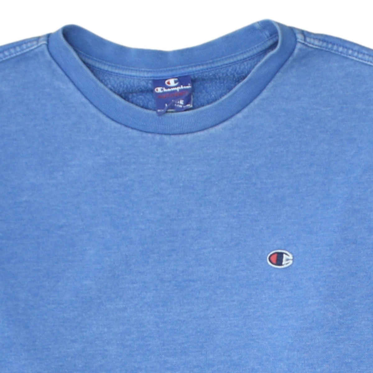 Mens UK Size L Champion Blue Pullover Sweatshirt