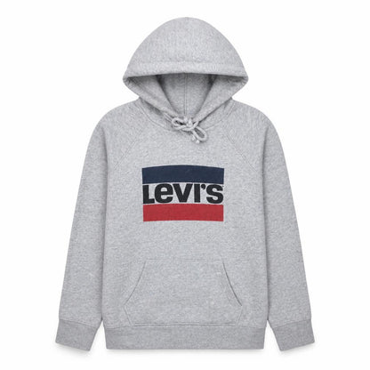 Womens UK Size L Levi's Grey Pullover Hoodie