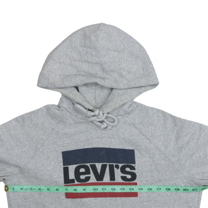 Womens UK Size L Levi's Grey Pullover Hoodie
