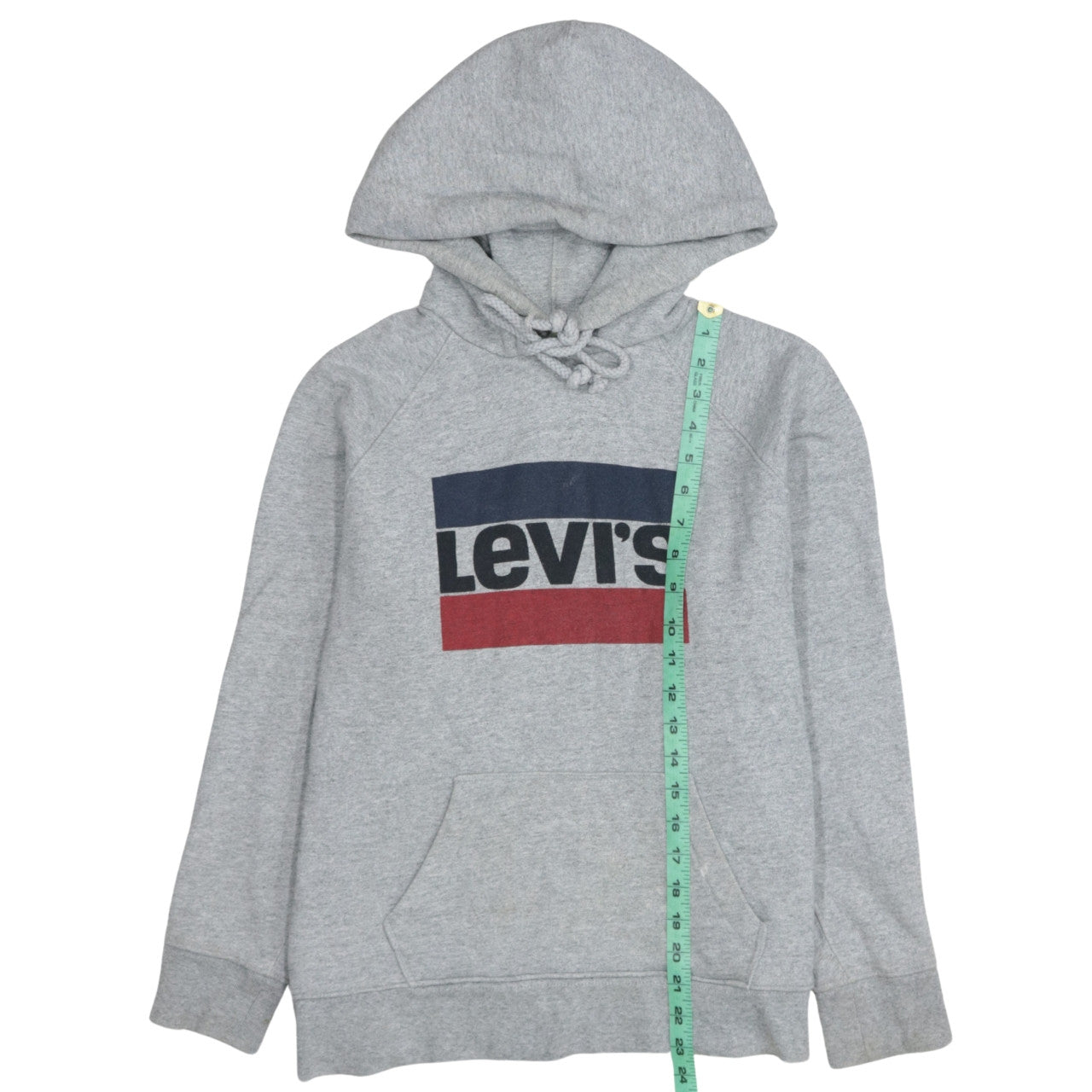 Womens UK Size L Levi's Grey Pullover Hoodie