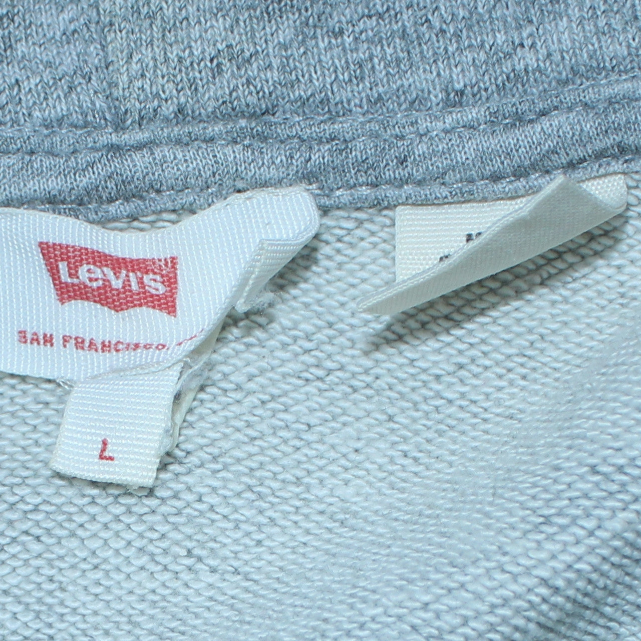 Womens UK Size L Levi's Grey Pullover Hoodie