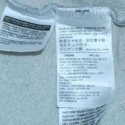 Womens UK Size L Levi's Grey Pullover Hoodie