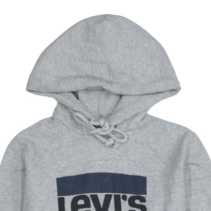 Womens UK Size L Levi's Grey Pullover Hoodie