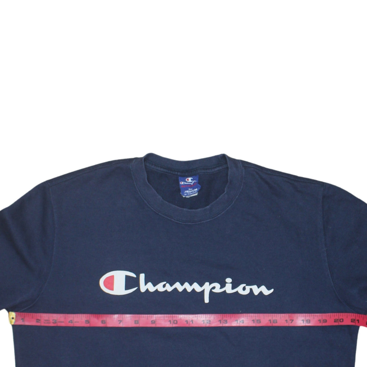Mens UK Size M Champion Blue Pullover Sweatshirt