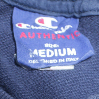 Mens UK Size M Champion Blue Pullover Sweatshirt