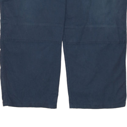 Dickies Redhawk Men Blue Cargo Workwear Trousers 40 Regular Cotton Blend
