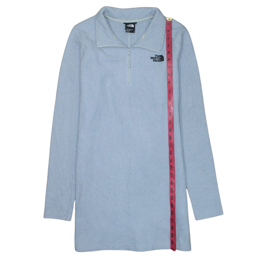 Womens UK Size L The North Face Blue Pullover Sweatshirt