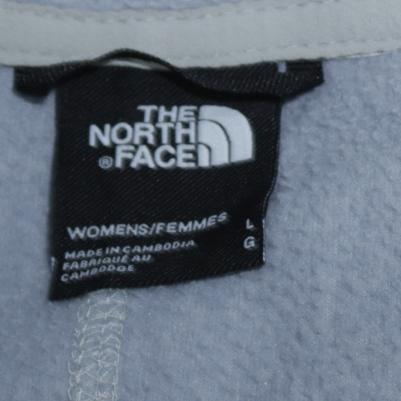 Womens UK Size L The North Face Blue Pullover Sweatshirt