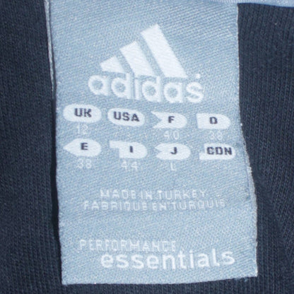 Womens UK Size 12 adidas Blue Gym & TrainingRunning & JoggingWalking Jacket