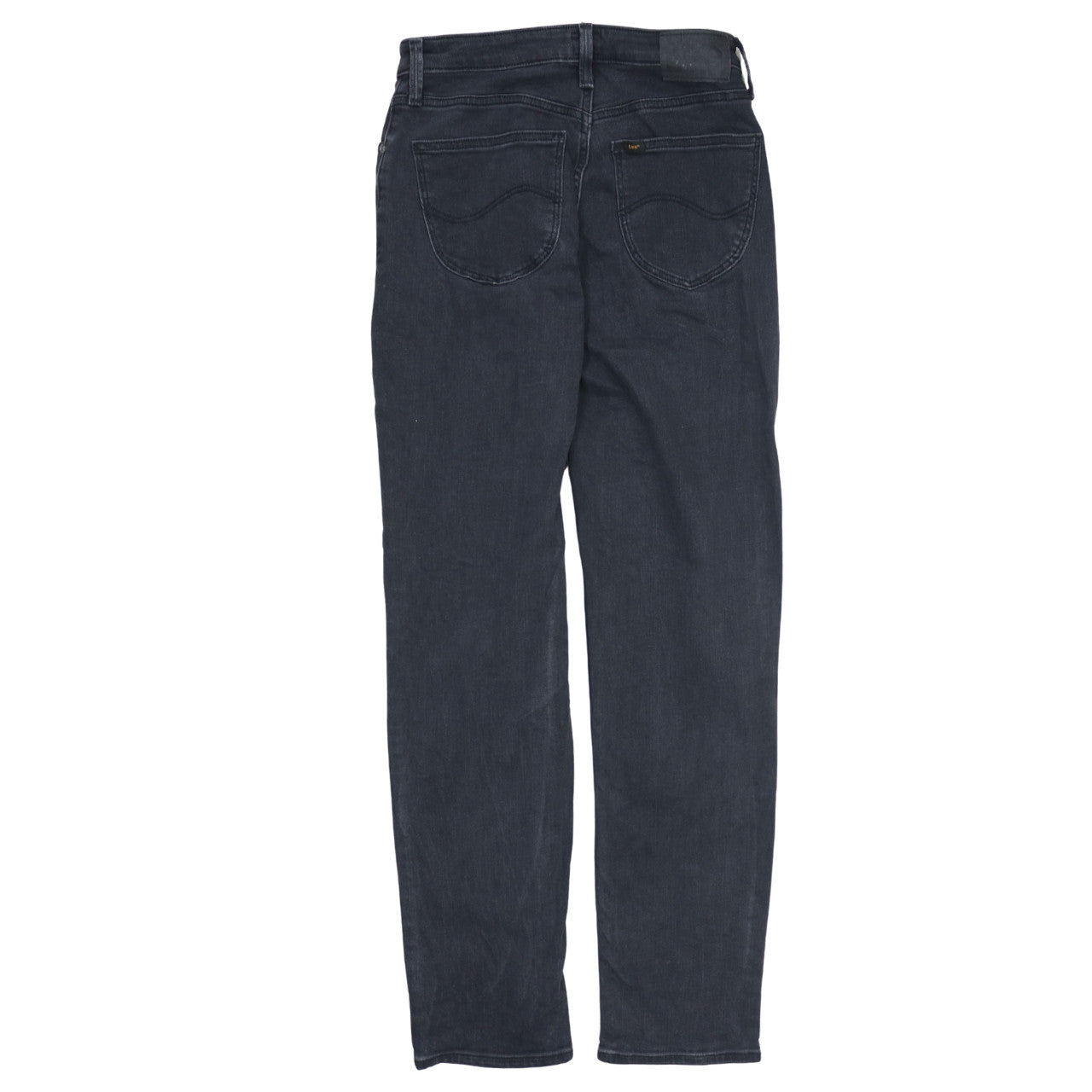 Mens UK Size M Lee Regular Fit Straight Blue Jeans