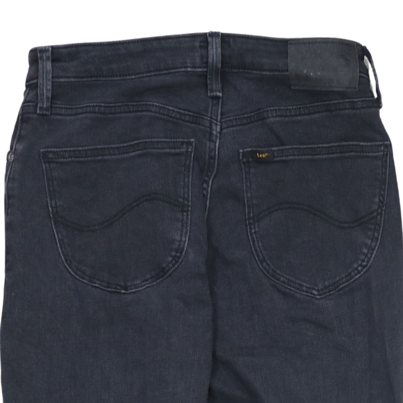 Mens UK Size M Lee Regular Fit Straight Blue Jeans