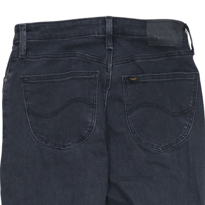 Mens UK Size M Lee Regular Fit Straight Blue Jeans