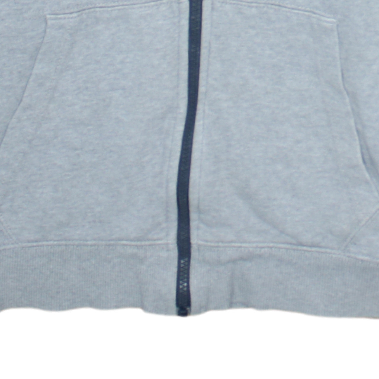 Mens UK Size L Tommy Jeans Grey Full Zip Hoodie