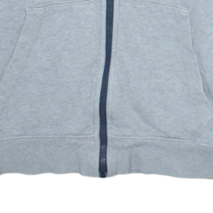 Mens UK Size L Tommy Jeans Grey Full Zip Hoodie