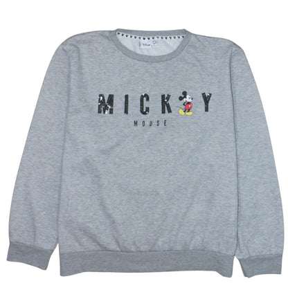 Womens UK Size XL Disney Grey Pullover Sweatshirt