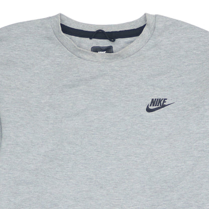 Mens UK Size S Nike Grey Pullover Sweatshirt