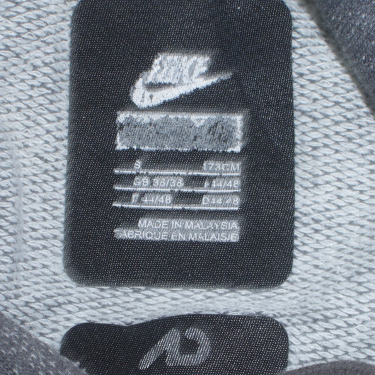 Mens UK Size S Nike Grey Pullover Hoodie