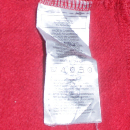 Mens UK Size S adidas Red Pullover Hoodie
