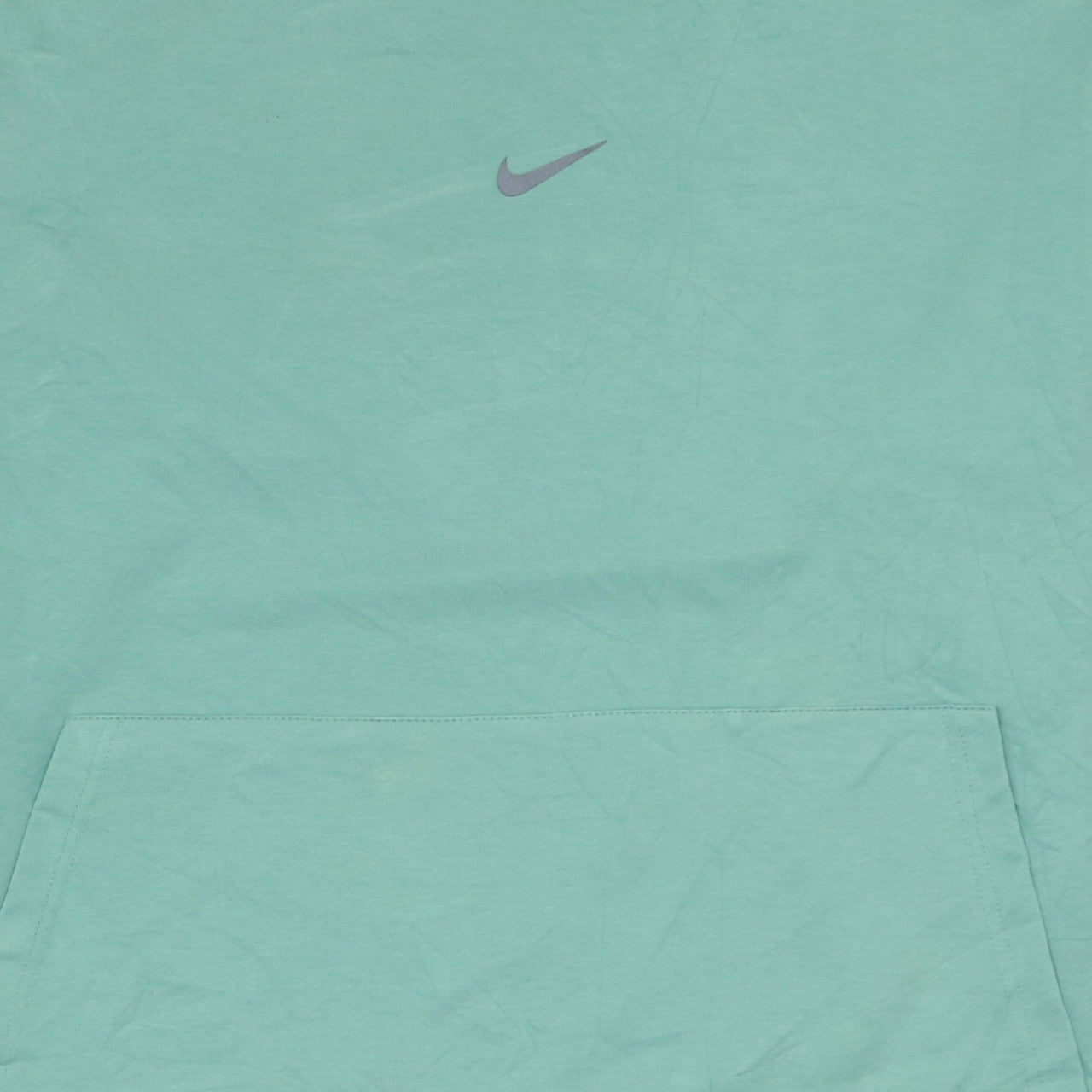 Mens UK Size M Nike Green Pullover Hoodie