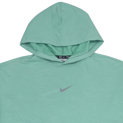 Mens UK Size M Nike Green Pullover Hoodie