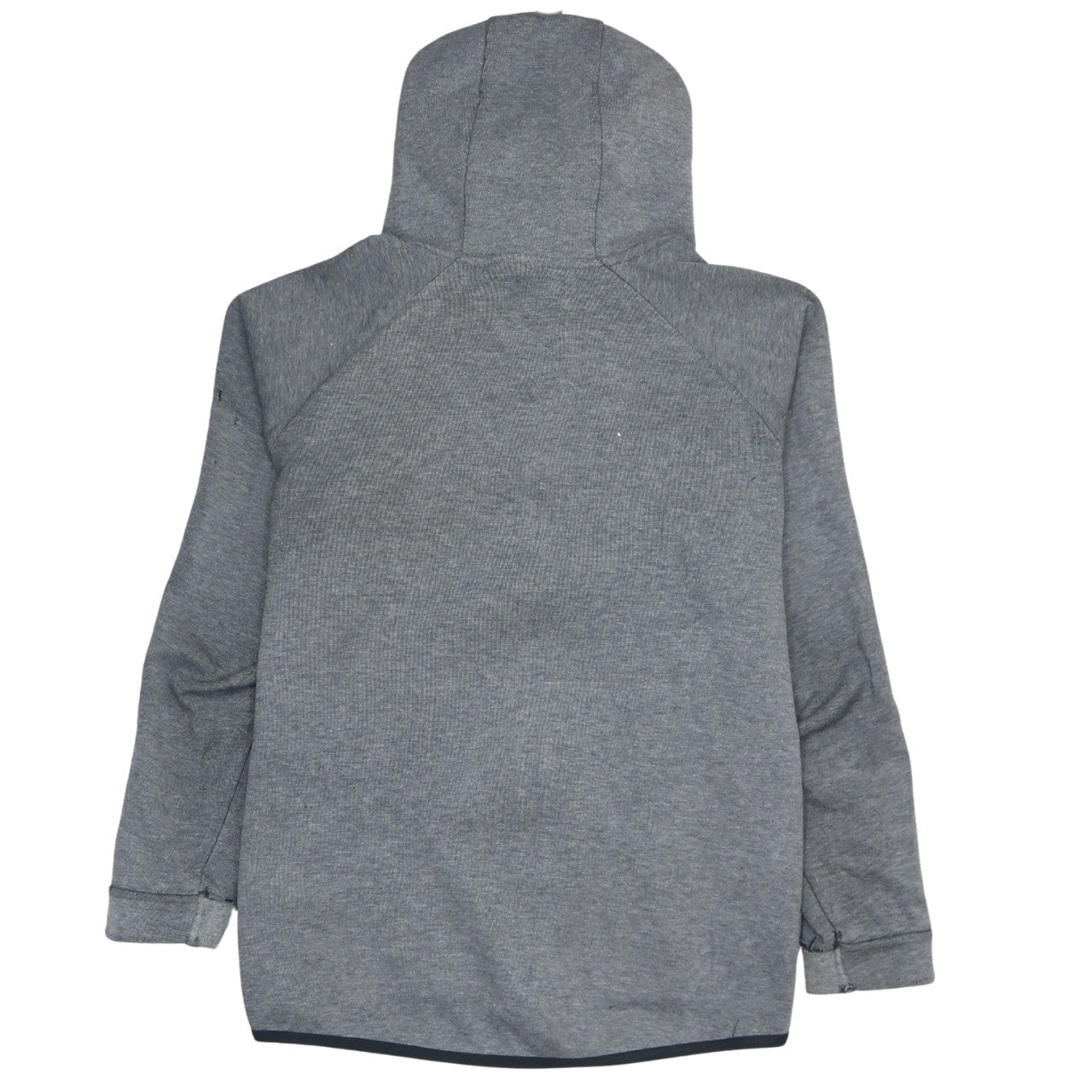 Mens UK Size L Nike Grey Full Zip Hoodie