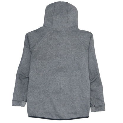 Mens UK Size L Nike Grey Full Zip Hoodie
