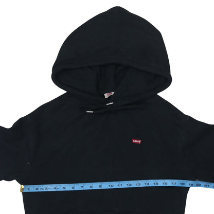 Mens UK Size XS Levi's Black Pullover Hoodie
