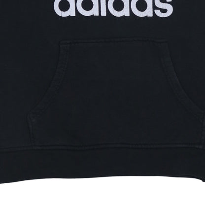 Womens UK Size 12 adidas Black Pullover Hoodie