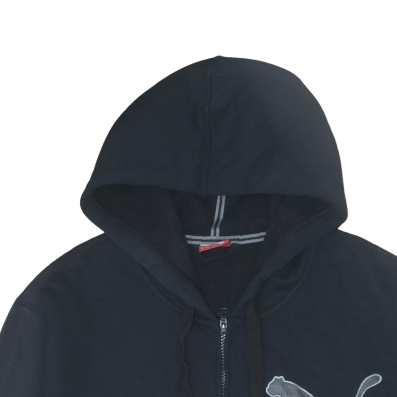 Mens UK Size XL PUMA Black Full Zip Hoodie