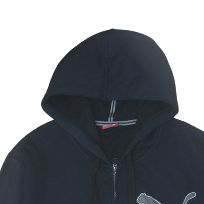Mens UK Size XL PUMA Black Full Zip Hoodie
