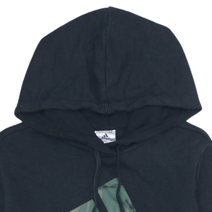 Womens UK Size M adidas Black Pullover Hoodie