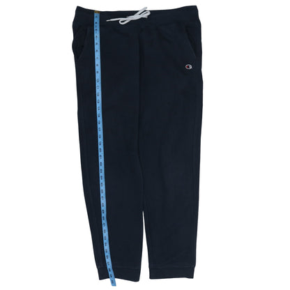 Mens UK Size XL Champion Regular Fit Sweatpants Black Trousers