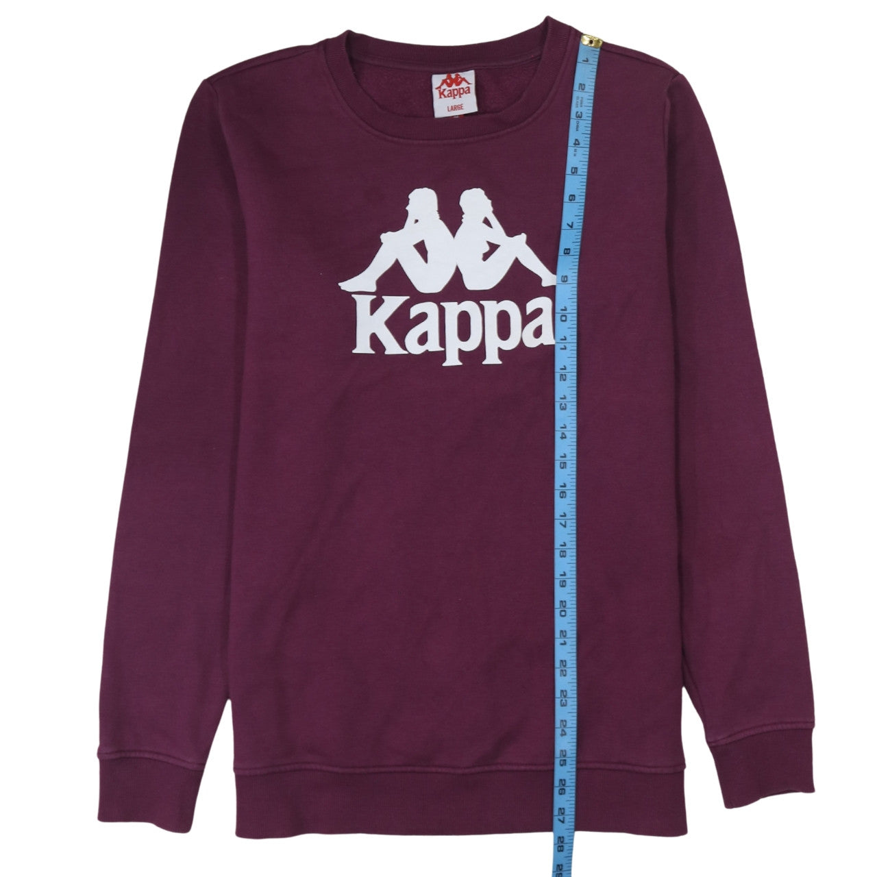 Mens UK Size L Kappa Purple Pullover Sweatshirt