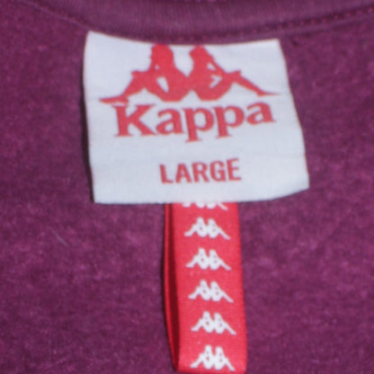 Mens UK Size L Kappa Purple Pullover Sweatshirt