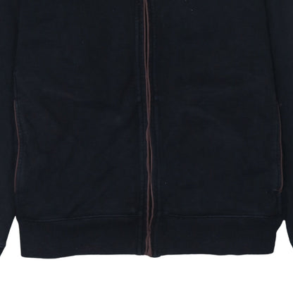 Hugo Boss Men's Black XL Basic Full Zip Cotton Activewear Jacket